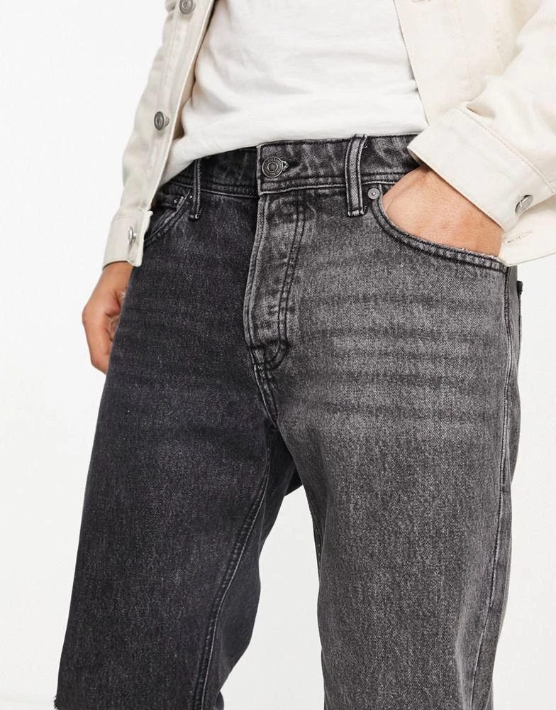 商品Jack & Jones|Jack & Jones Intelligence Mike straight jean in black,价格¥237,第4张图片详细描述