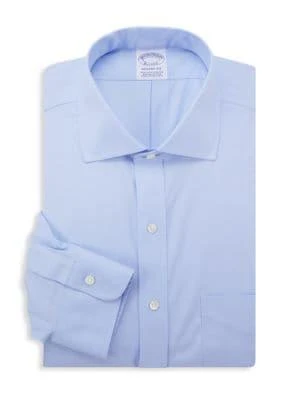 商品Brooks Brothers|Regent-Fit Checked Supima Cotton Dress Shirt,价格¥237,第1张图片