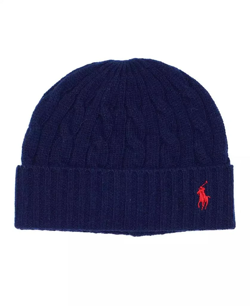 商品Ralph Lauren|Men's Classic Cable Beanie,价格¥337,第1张图片