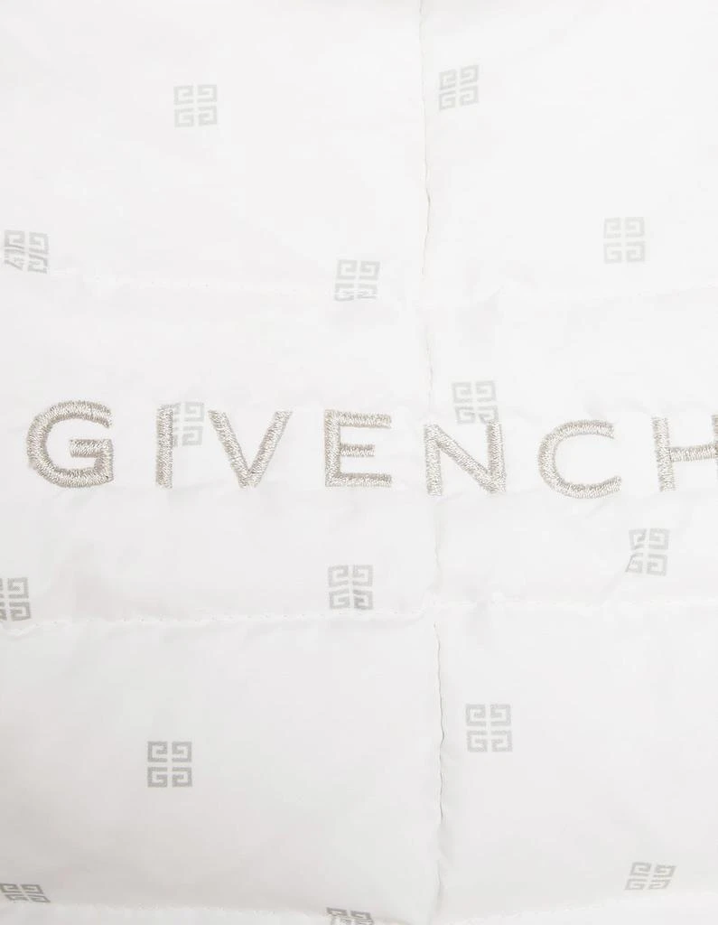商品Givenchy|White Snowsuit With Logo And 4g Pattern,价格¥2773,第3张图片详细描述
