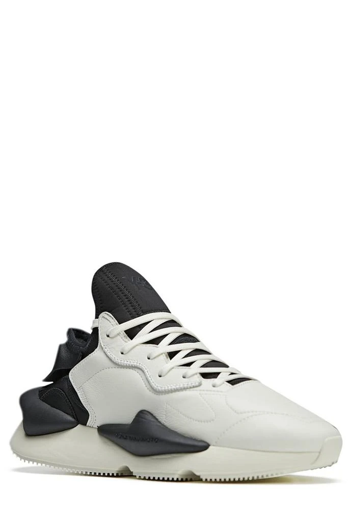 商品Y-3|Y-3 Kaiwa Panelled Lace-Up Sneakers,价格¥2502,第3张图片详细描述