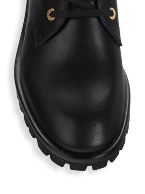 Laine Leather Combat Boots商品第5张图片规格展示