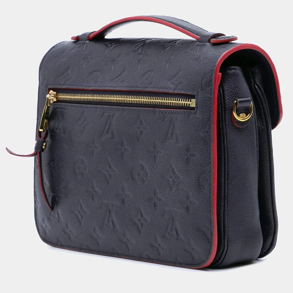 商品[二手商品] Louis Vuitton|Louis Vuitton Navy Blue Monogram Empreinte Pochette Metis,价格¥19565,第2张图片详细描述