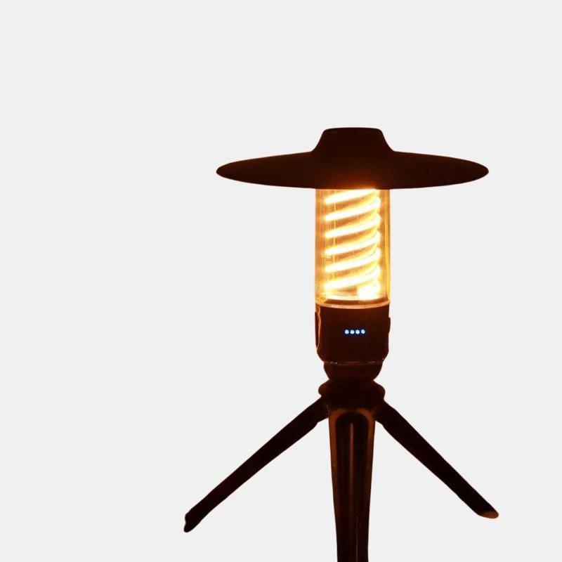 商品Vigor|Rechargeable Camping Lantern, Led Tent Light, Bright Flashlight, 3 Light Modes, IP44 Waterproof 1 SET,价格¥197,第1张图片