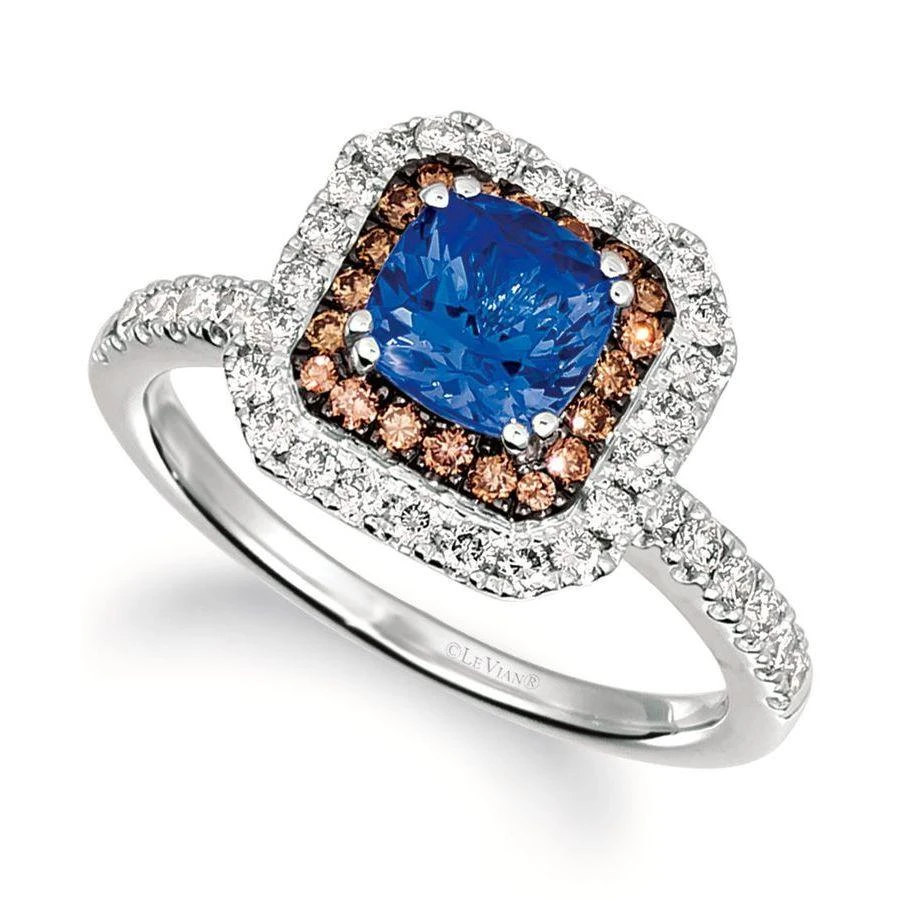 商品Le Vian|Ladies Blueberry Tanzanite Rings set in 14K Vanilla Gold,价格¥6322,第1张图片