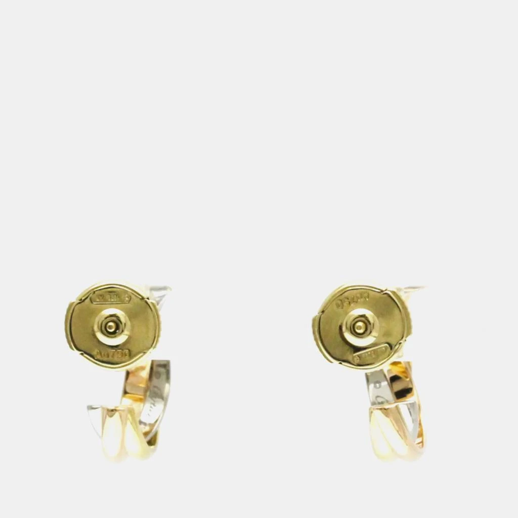 商品[二手商品] Cartier|Cartier 18K Yellow, Rose, White Gold Trinity Earring,价格¥18311,第5张图片详细描述