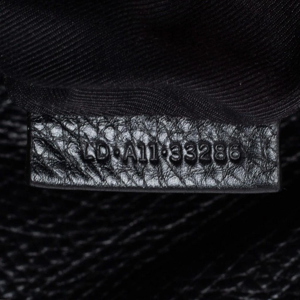 Bvlgari Black Textured Leather Leoni Shoulder Bag 商品