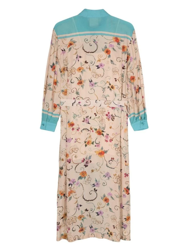 商品SEMICOUTURE|SEMICOUTURE - Phipa Flower Print Shirt Dress,价格¥3087,第2张图片详细描述