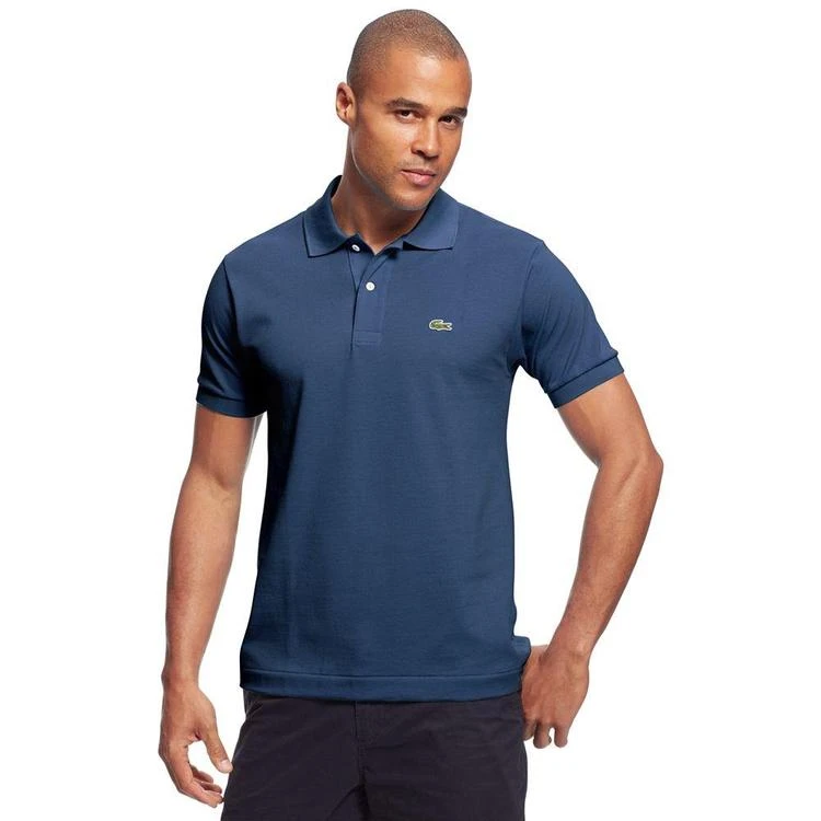 商品Lacoste|Men's Ribbed Collar Polo,价格¥683,第2张图片详细描述