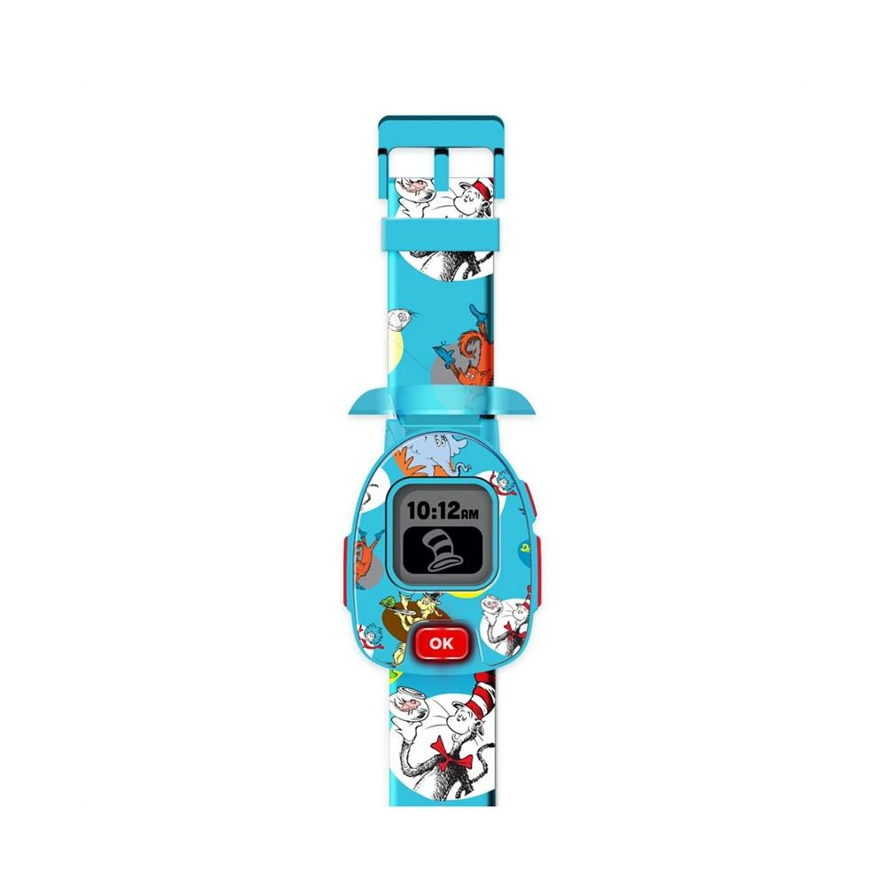 商品American Exchange|American Exchange Unisex Kids Dr. Seuss Pink Silicone Strap Smartwatch 42.5 mm,价格¥455,第1张图片