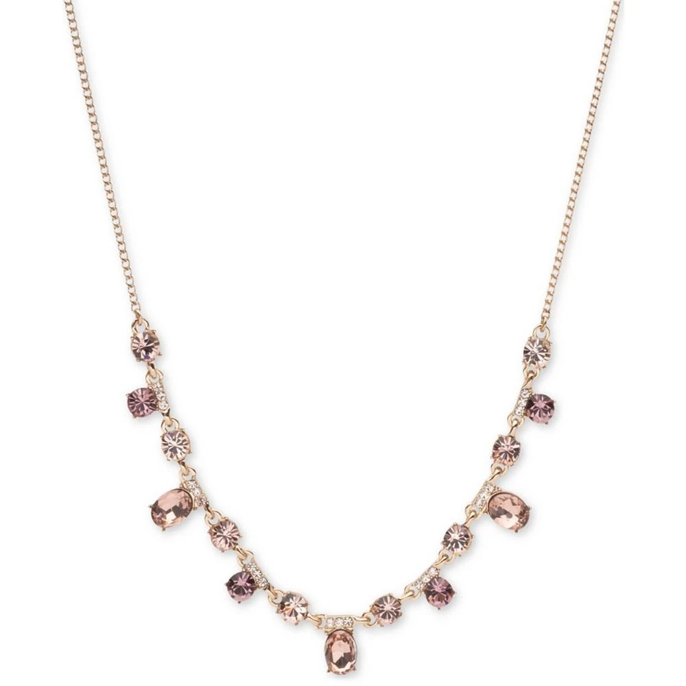 商品Givenchy|Gold-Tone Mixed Crystal Statement Necklace, 16" + 3" extender,价格¥427,第1张图片