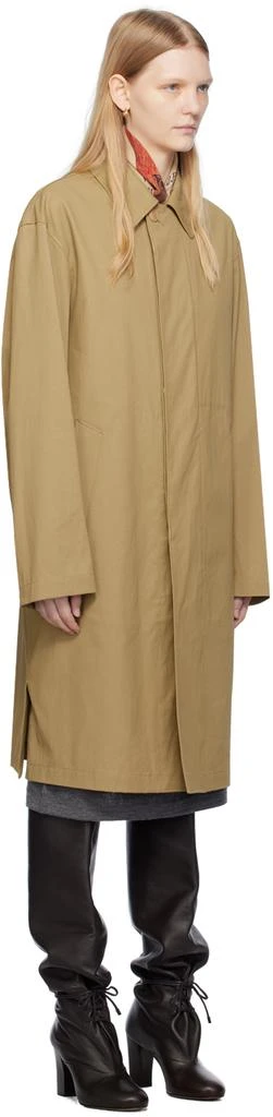 商品Lemaire|SSENSE Exclusive Tan Coat,价格¥7995,第2张图片详细描述