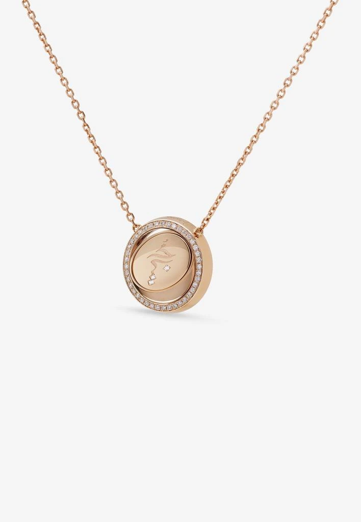 Me Oh Me VIP Full Pavé White 18K Rose Gold Diamond Necklace 商品