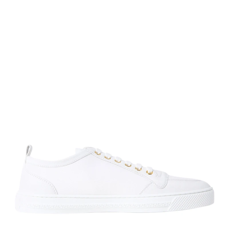商品Versace|VERSACE 范思哲 男士白色休闲板鞋 DSU5916-D3TEVG-D010H,价格¥2590,第1张图片
