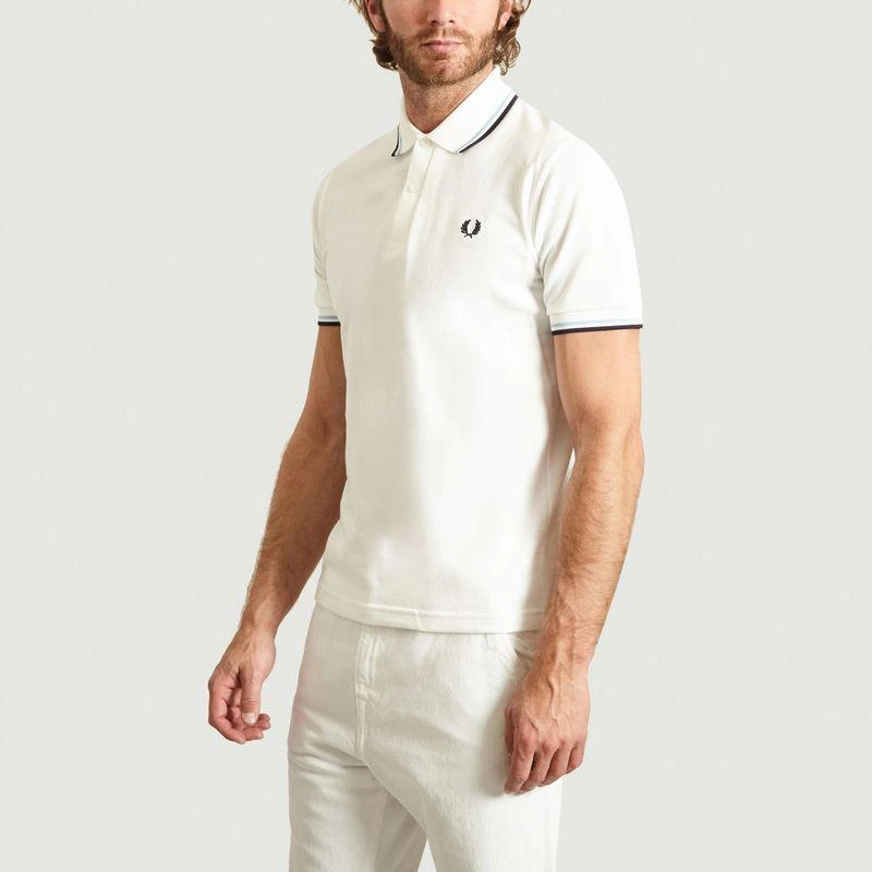 商品Fred Perry|M12 Polo White FRED PERRY,价格¥610,第2张图片详细描述