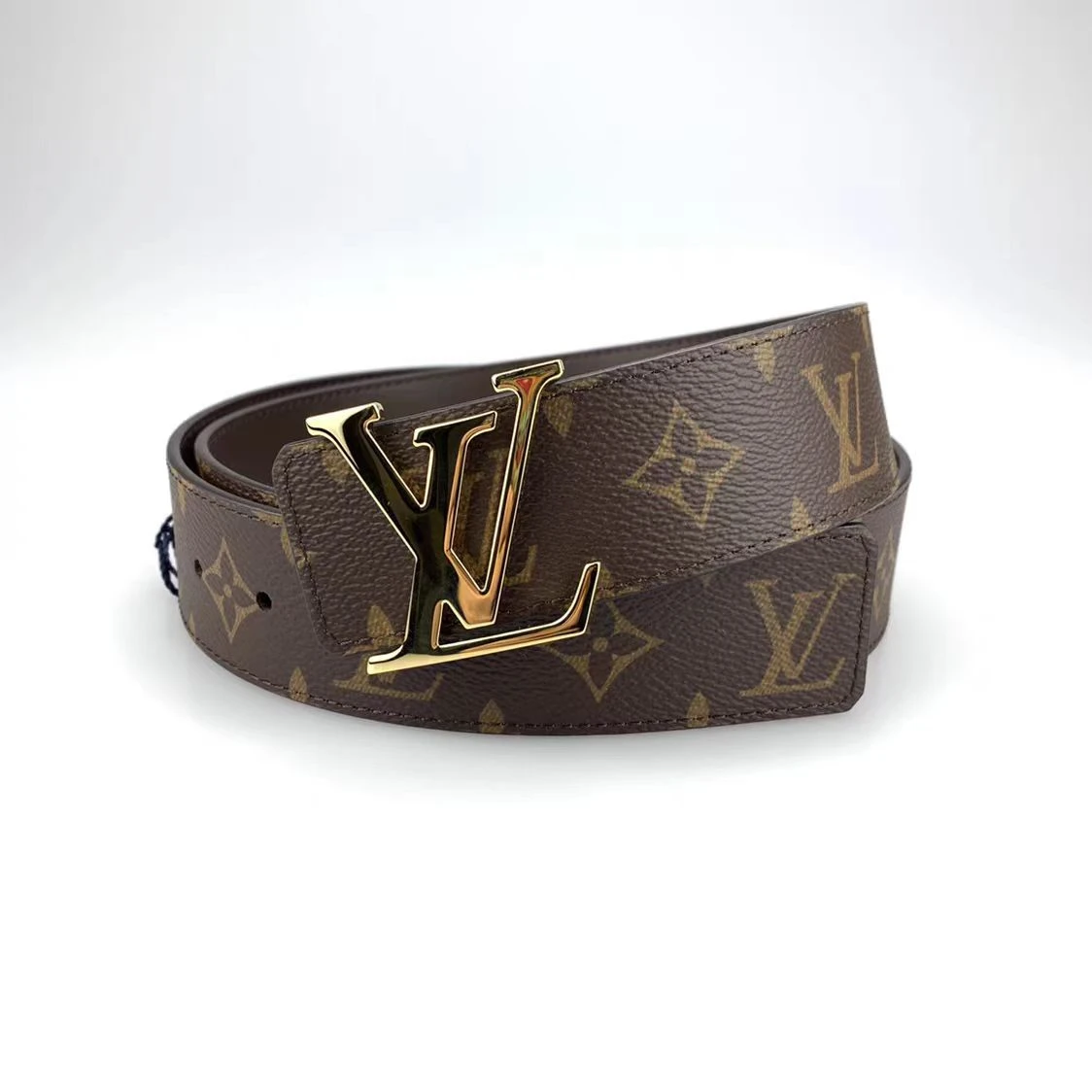 LOUIS VUITTON LV双面平滑扣牛皮帆布腰带宽4cm 商品
