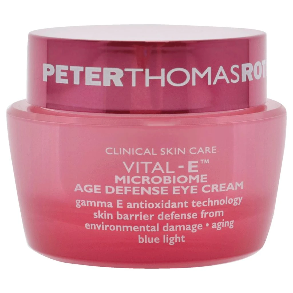 商品Peter Thomas Roth|Vital-E Microbiome Age Defense Eye Cream by  for Unisex - 0.5 oz Cream,价格¥357,第2张图片详细描述
