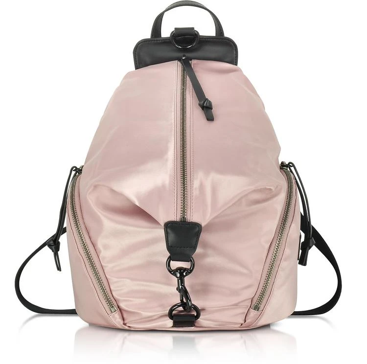 商品Rebecca Minkoff|Rebecca Minkoff 深复古粉红色Julian尼龙背包,价格¥929,第1张图片