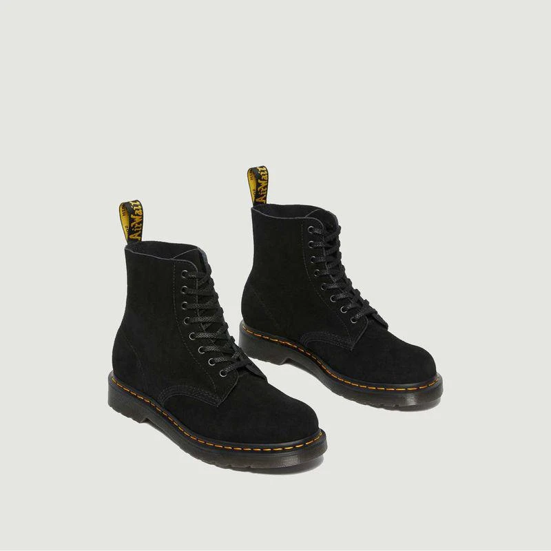 商品Dr. Martens|Suede lace-up boots 1460 Pascal Black DR. MARTENS,价格¥1252,第3张图片详细描述