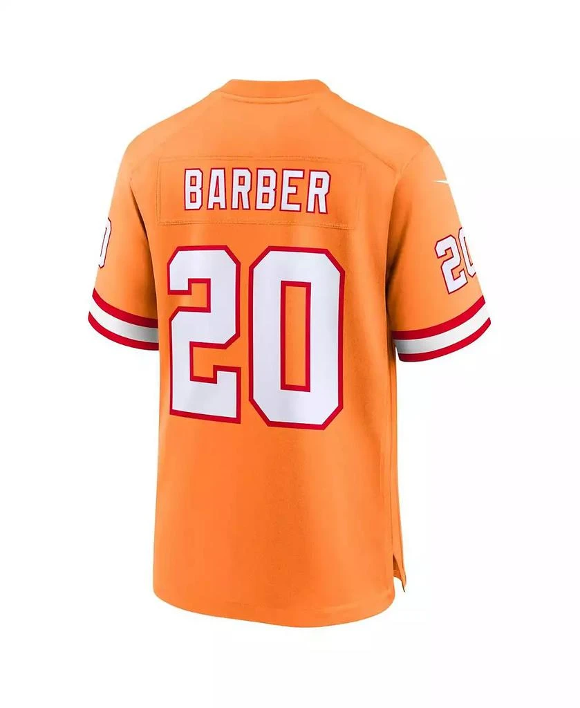 商品NIKE|Big Boys Ronde Barber Orange Tampa Bay Buccaneers Retired Player Game Jersey,价格¥501,第3张图片详细描述