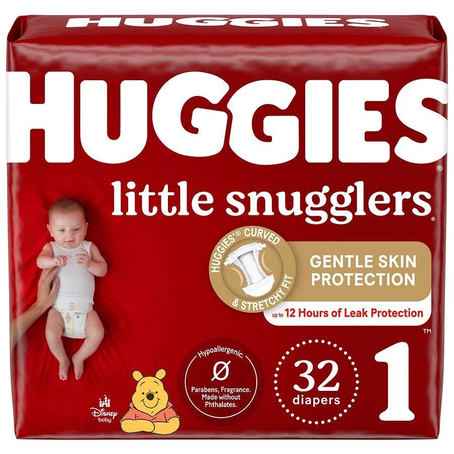 商品Huggies|Baby Diapers Size 1 (8-14 lbs),价格¥79,第1张图片