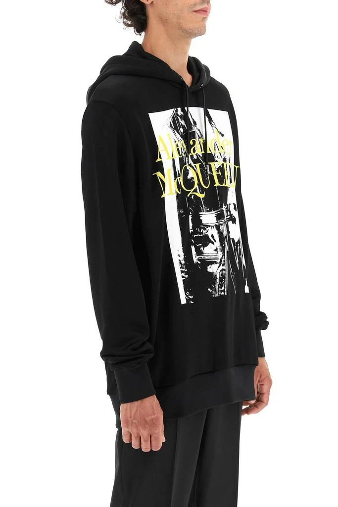 商品Alexander McQueen|GRAPHIC LOGO PRINT HOODIE,价格¥3458,第3张图片详细描述