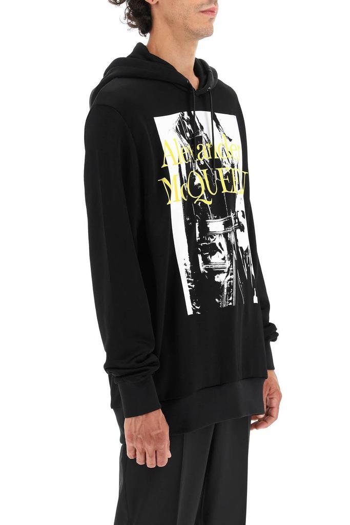 商品Alexander McQueen|GRAPHIC LOGO PRINT HOODIE,价格¥3204,第3张图片详细描述