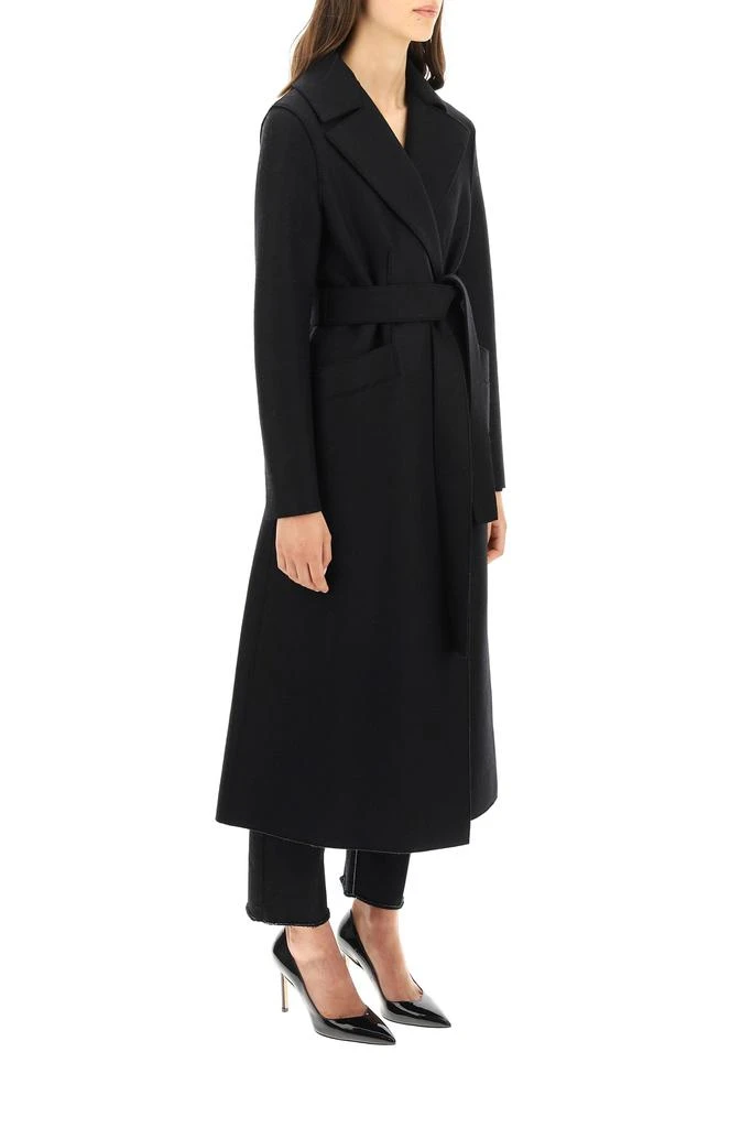 商品Harris Wharf London|LONG PRESSED WOOL COAT,价格¥3313,第3张图片详细描述