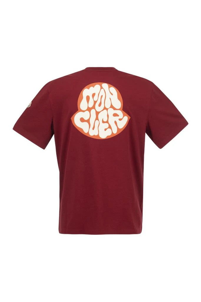 商品Moncler|MONCLER Graphic Logo T-Shirt,价格¥1775,第2张图片详细描述