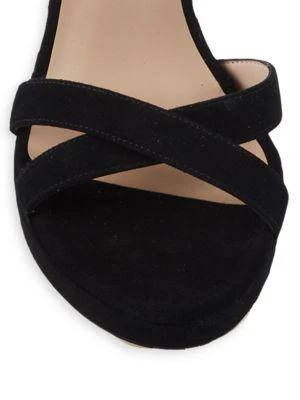 商品Stuart Weitzman|Nudist Dico Suede Stiletto Sandals,价格¥1244,第5张图片详细描述