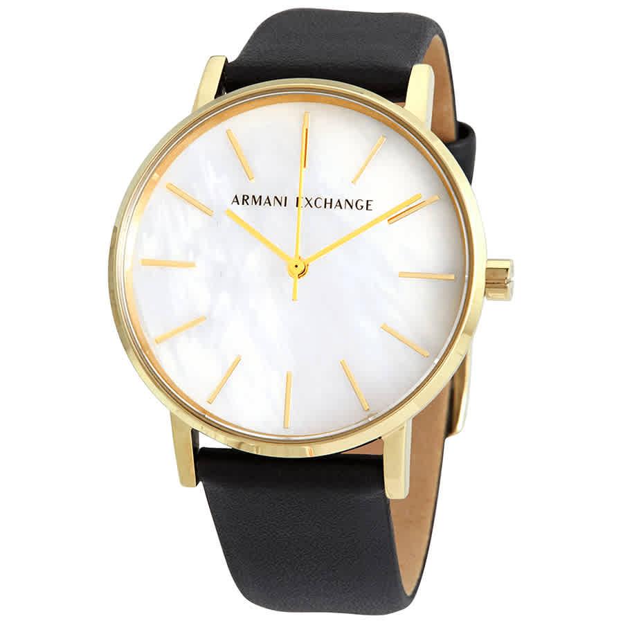 Armani Exchange Lola Quartz Cream Dial Ladies Watch AX5561商品第1张图片规格展示