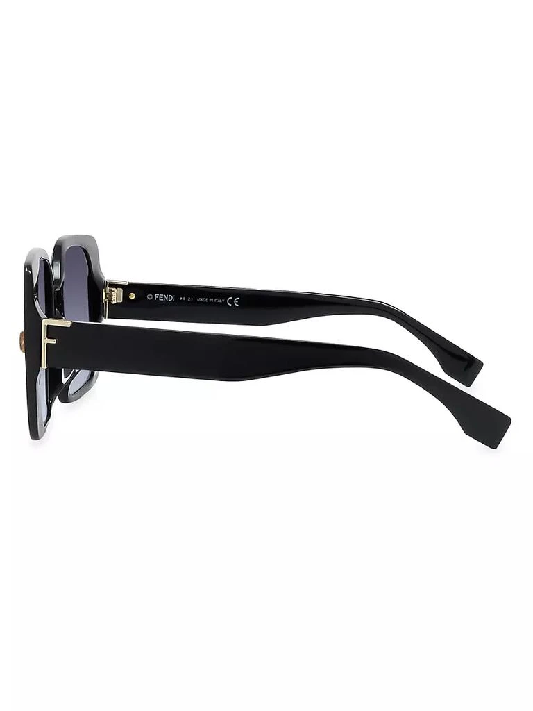 商品Fendi|Fendi First 53MM Square Sunglasses,价格¥3199,第3张图片详细描述