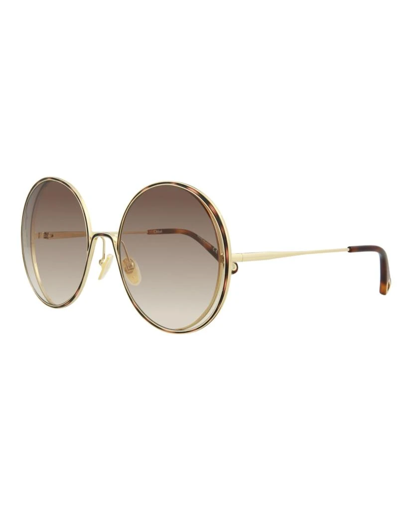 商品Chloé|Round-Frame Metal Sunglasses,价格¥1157,第2张图片详细描述