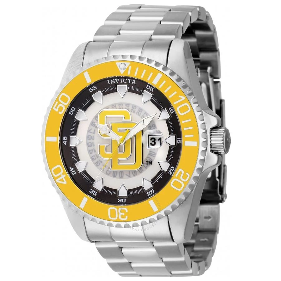 商品Invicta|MLB San Diego Padres Quartz Men's Watch 43476,价格¥578,第1张图片