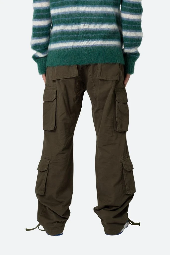 Baggy Double Cargo Pants - Olive 商品