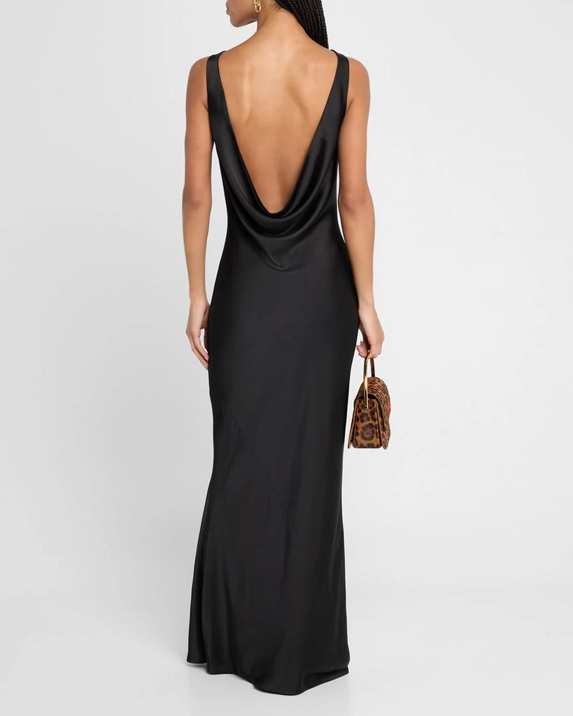 商品Norma Kamali|Sleeveless Low Back Drape Gown,价格¥2915,第3张图片详细描述