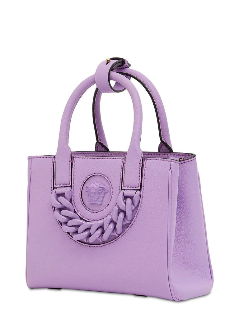 商品Versace|Mini Medusa Leather Tote Bag W/ Chain,价格¥11378,第3张图片详细描述