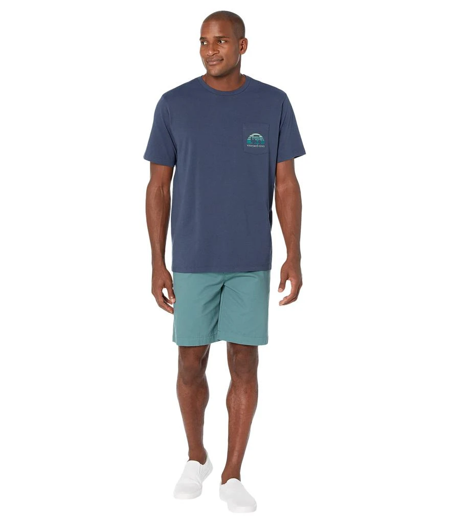 商品Vineyard Vines|Golf Cart Silho Short Sleeve Pocket Tee,价格¥383,第4张图片详细描述