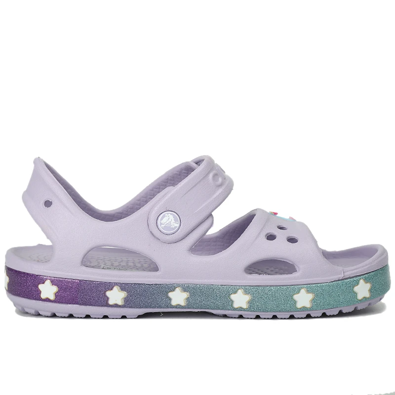 Crocsfl unicorn charm sandal g趣味学院独角兽儿童休闲凉鞋 商品