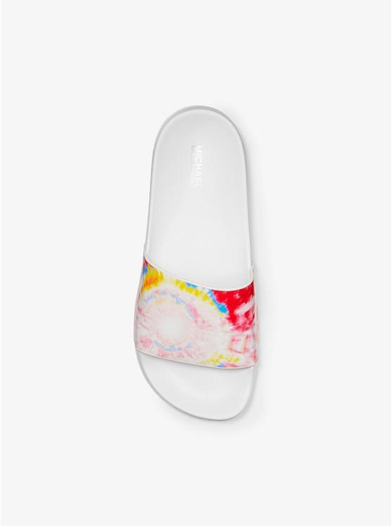 商品Michael Kors|Gilmore Tie Dye Slide Sandal,价格¥334,第5张图片详细描述