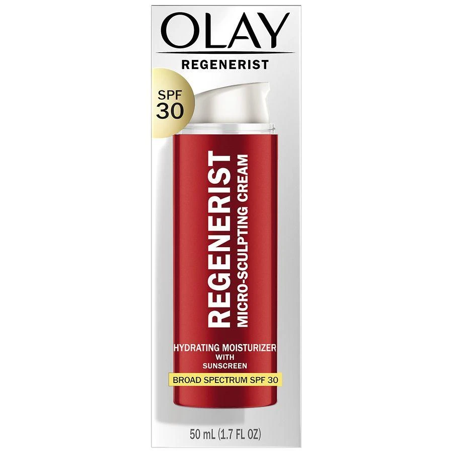 商品Olay|Micro-Sculpting Cream Face Moisturizer with SPF 30 Broad Spectrum No scent,价格¥249,第3张图片详细描述