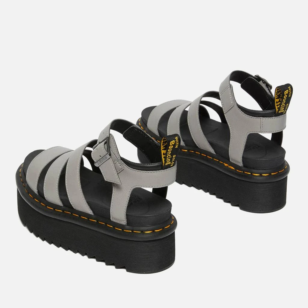 商品Dr. Martens|Dr. Martens Blaire Leather Flatform Sandals,价格¥599,第3张图片详细描述