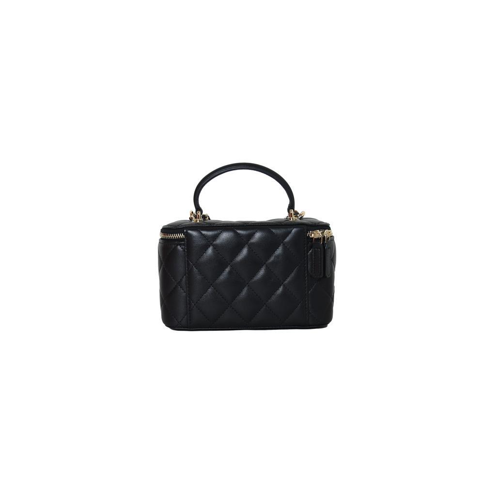 商品Chanel|Chanel Small Vanity Bag With Chain Black,价格¥33270,第5张图片详细描述