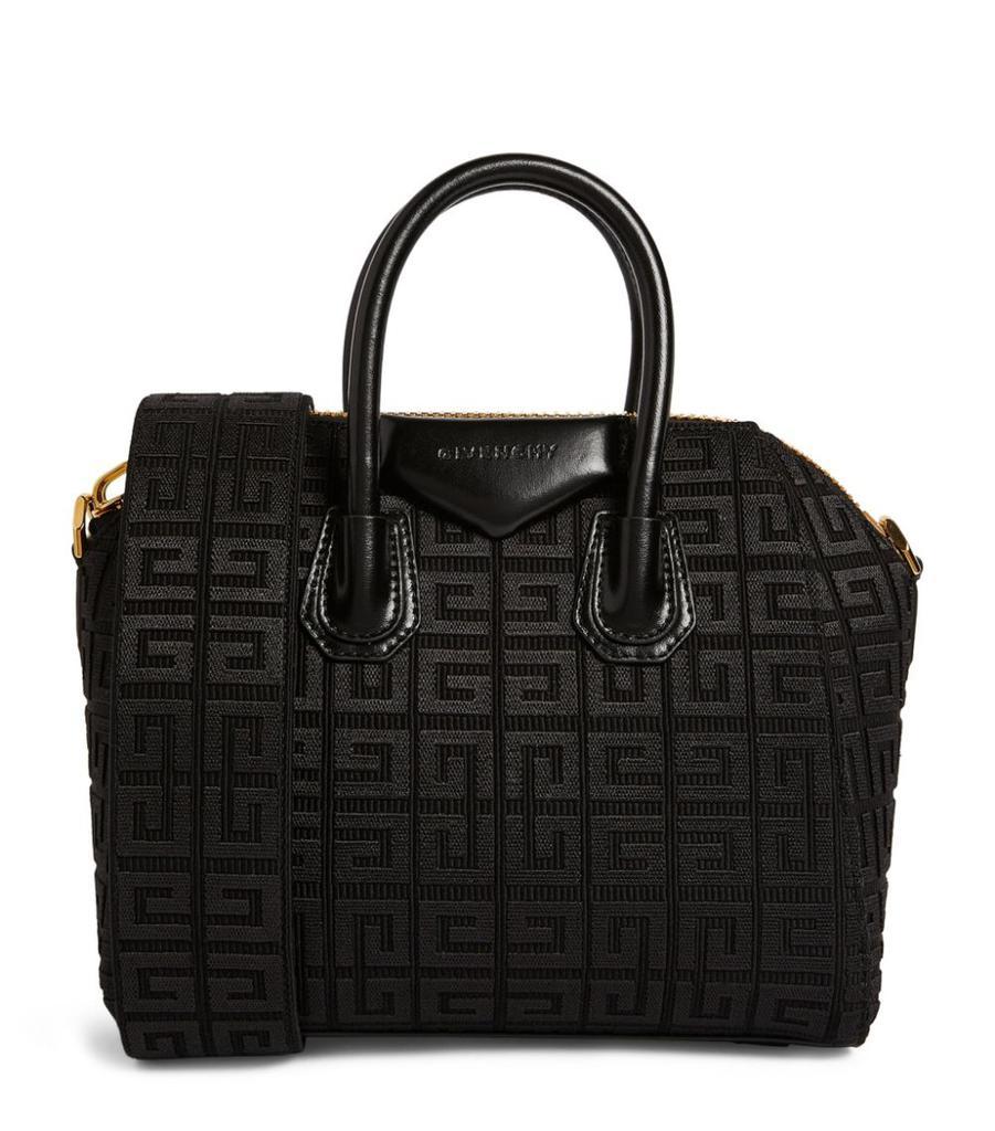 商品Givenchy|Mini Canvas 4G Antigona Top-Handle Bag,价格¥12476,第1张图片