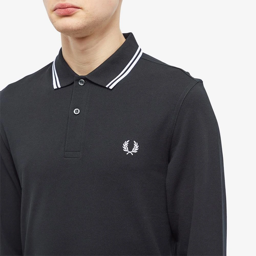 商品Fred Perry|Fred Perry Long Sleeve Twin Tipped Polo,价格¥657,第5张图片详细描述