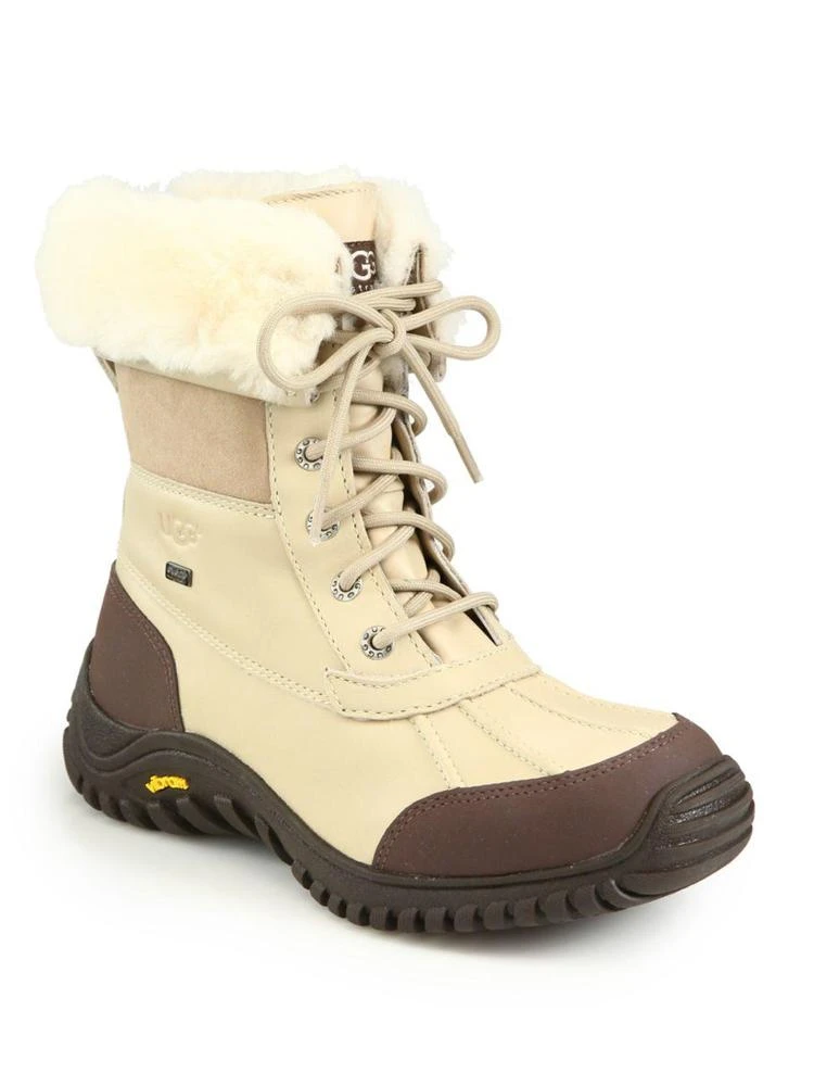 商品UGG|Adirondack II Lace-Up Shearling & Leather Boots,价格¥1181,第1张图片