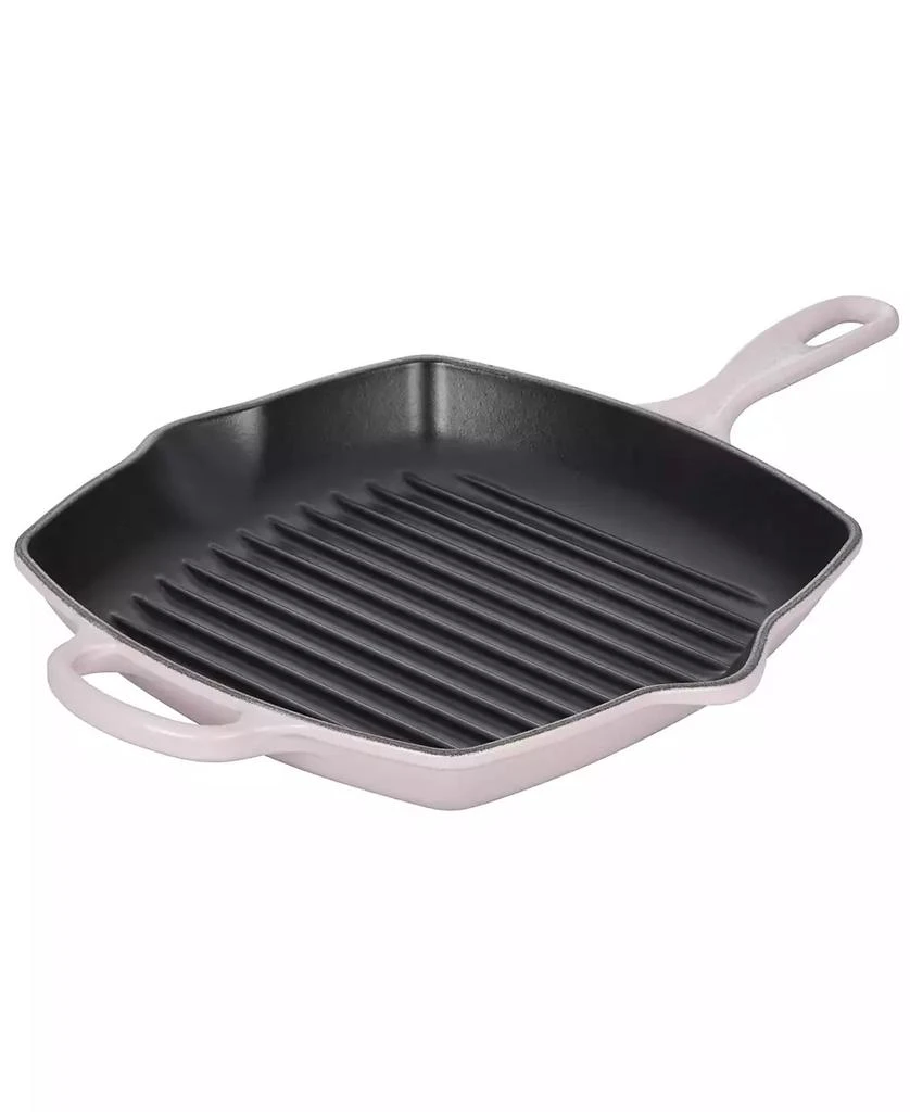 商品Le Creuset|10.25" Enameled Cast Iron Skillet Grill with Helper Handle,价格¥1682,第5张图片详细描述