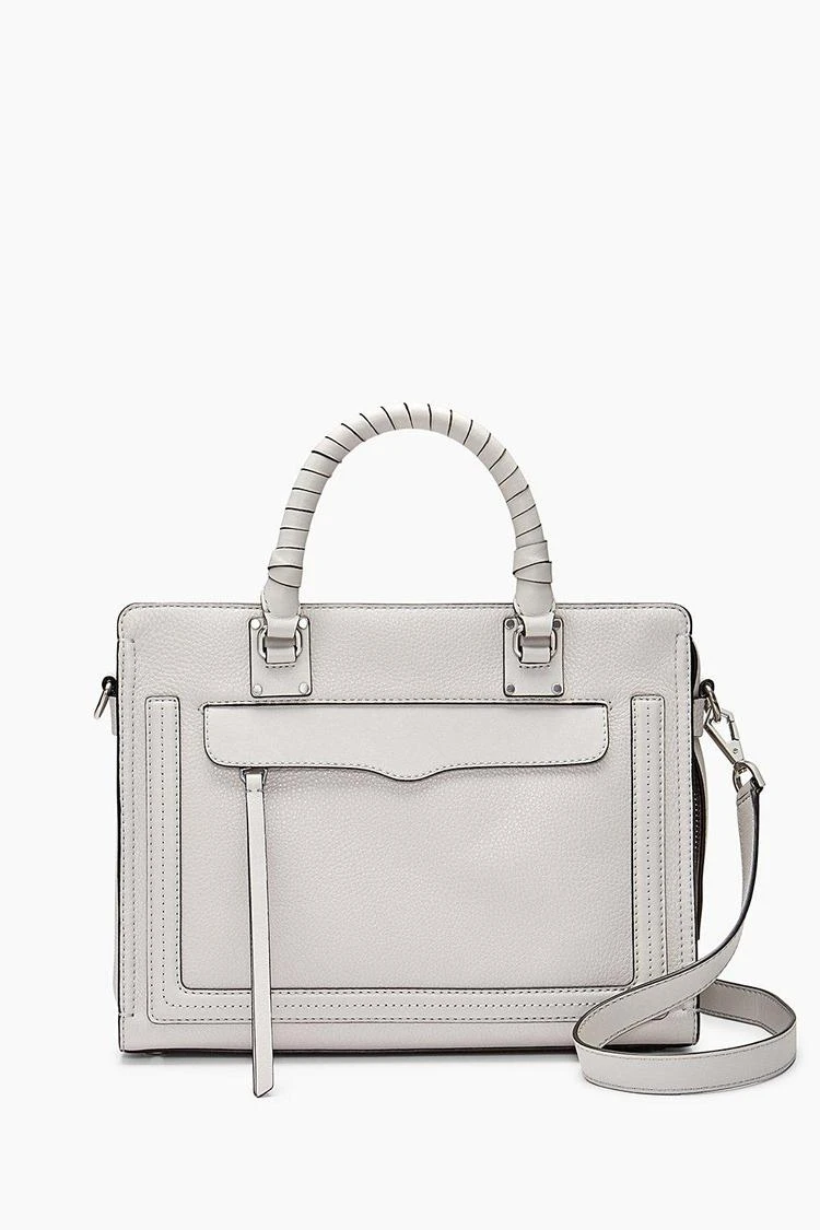 商品Rebecca Minkoff|Bree中号顶部拉链手提包,价格¥1094,第1张图片