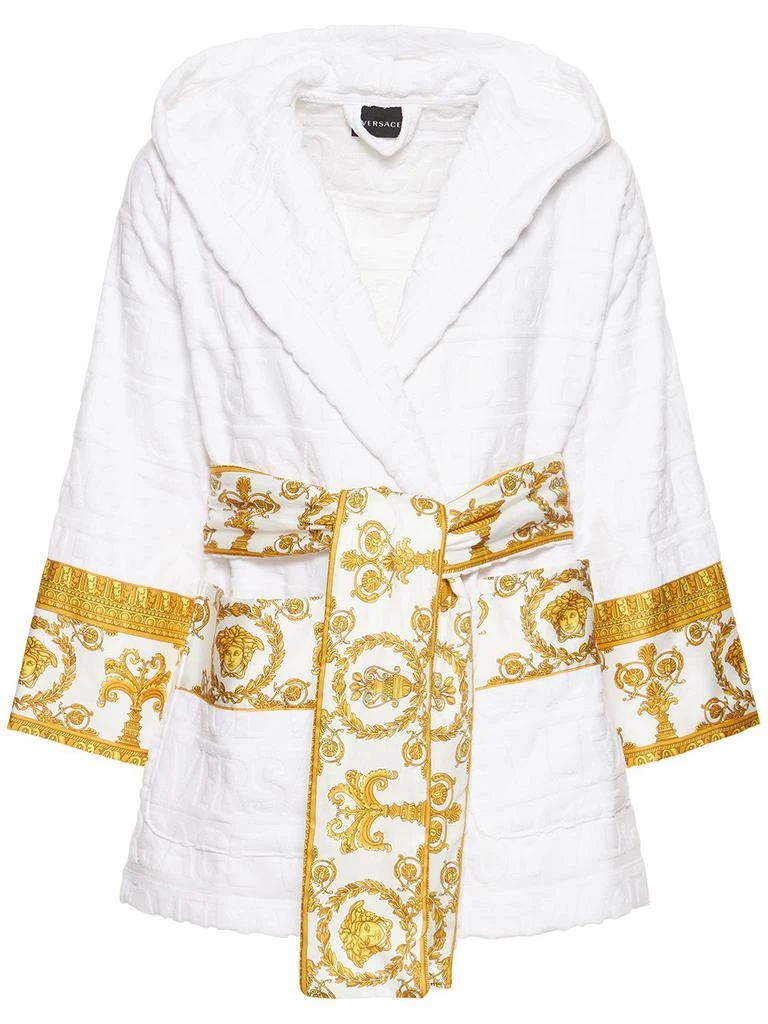 商品Versace|Short Cotton Bathrobe,价格¥4587,第1张图片