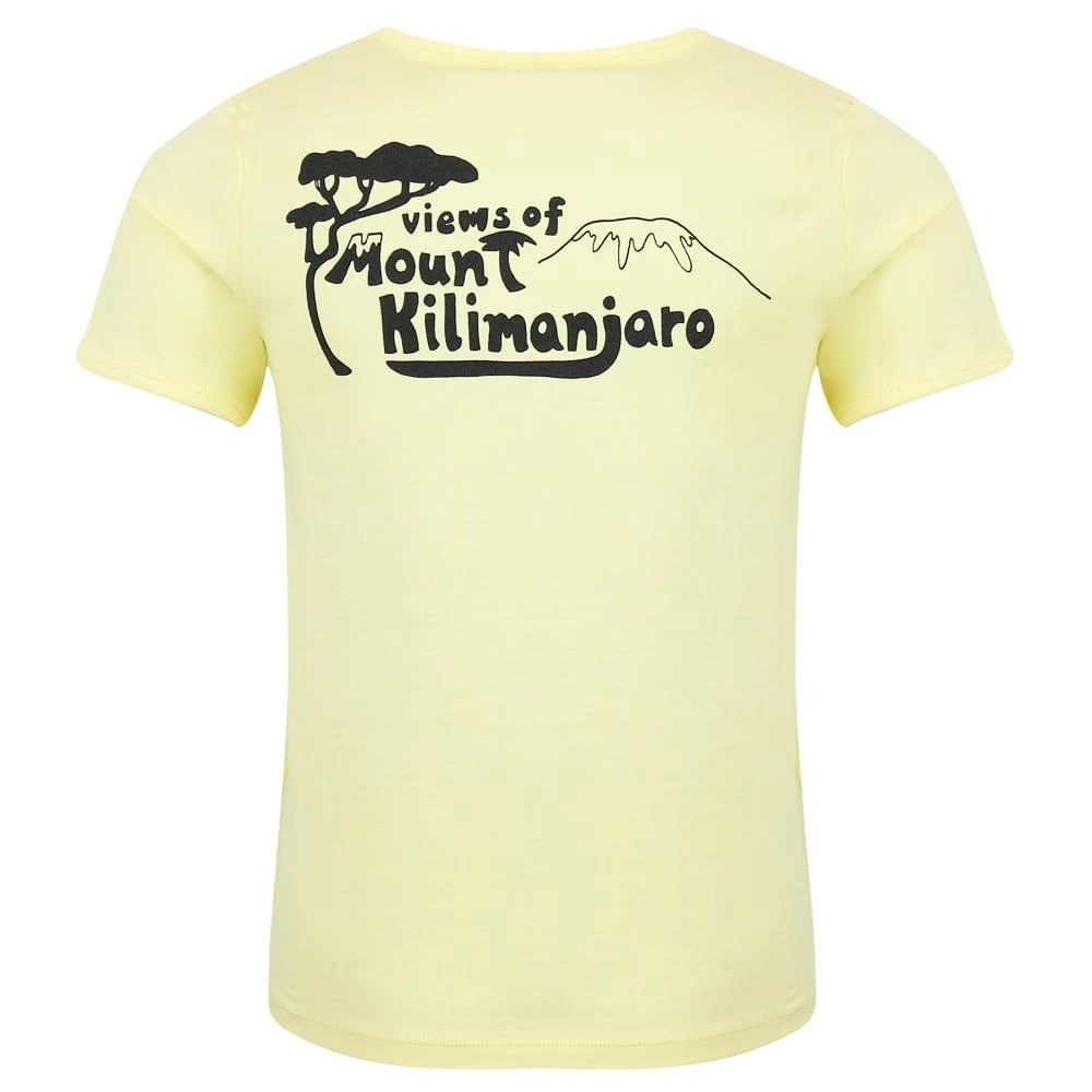 商品Mini Rodini|Yellow Short Sleeve Mount Kilimanjaro T Shirt,价格¥88,第3张图片详细描述